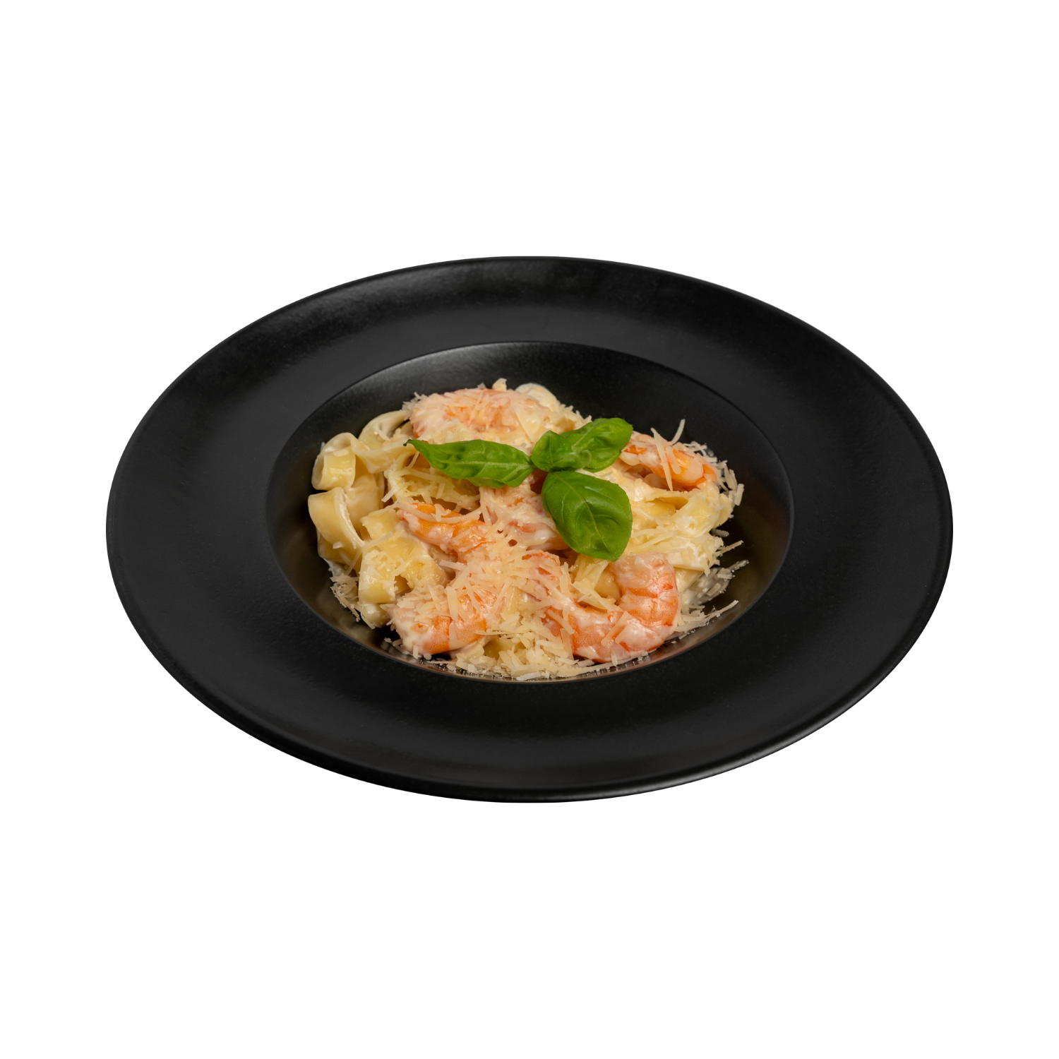 З тигровою креветкою (вершкова основа)