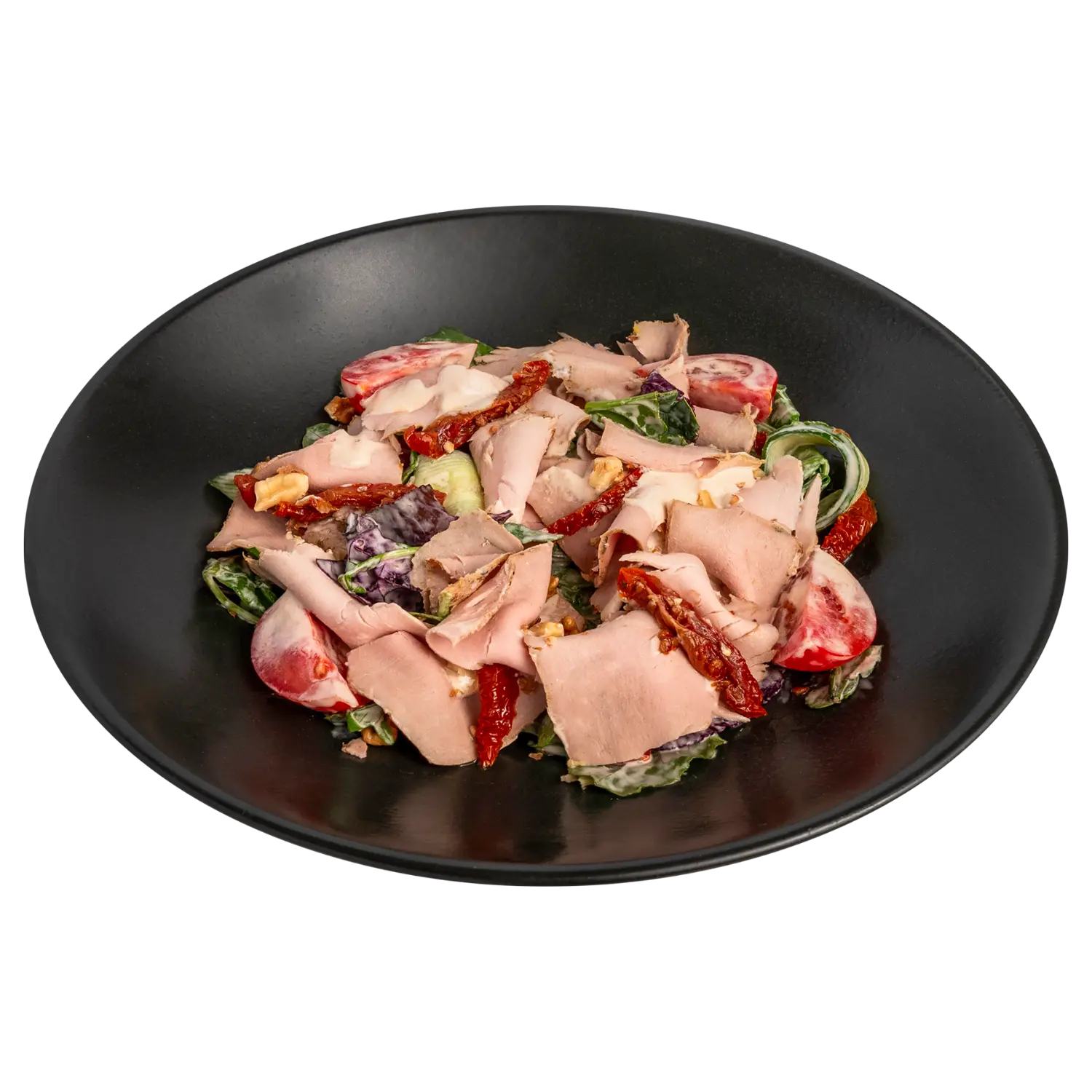 Зі свининою та в'яленими томатами